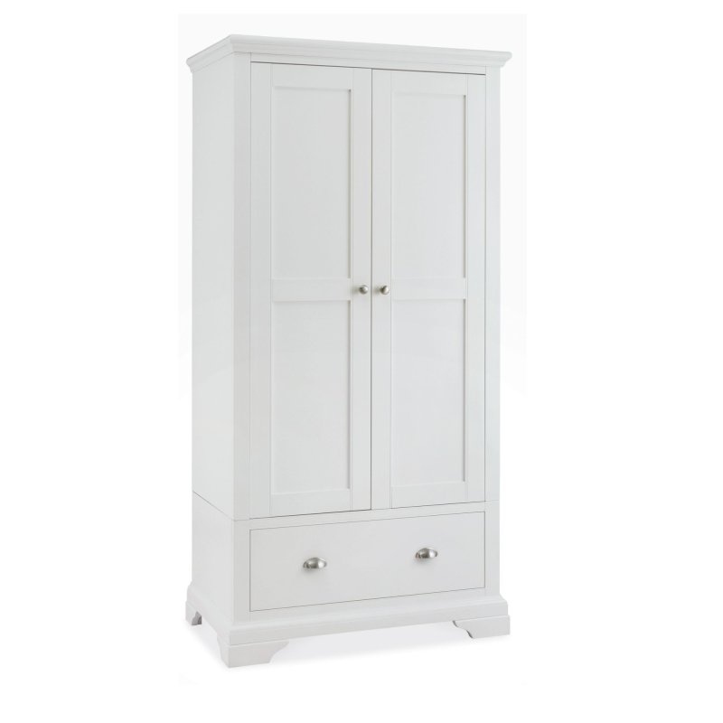 Cookes Collection Camden White Double Wardrobe