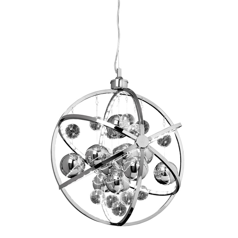 Muni LED Chrome Pendant 