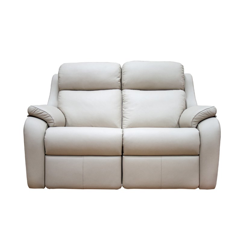 G Plan Kingsbury 2 Seater Leather Sofa