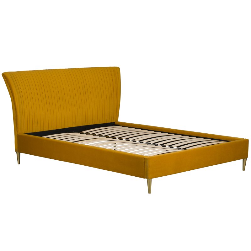 
Cookes Collection Pleated Bedframe Tumeric
 1