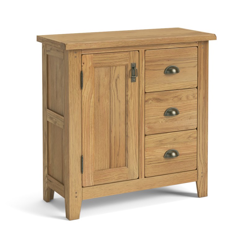 Marseille Small Sideboard with Side Drawers 1