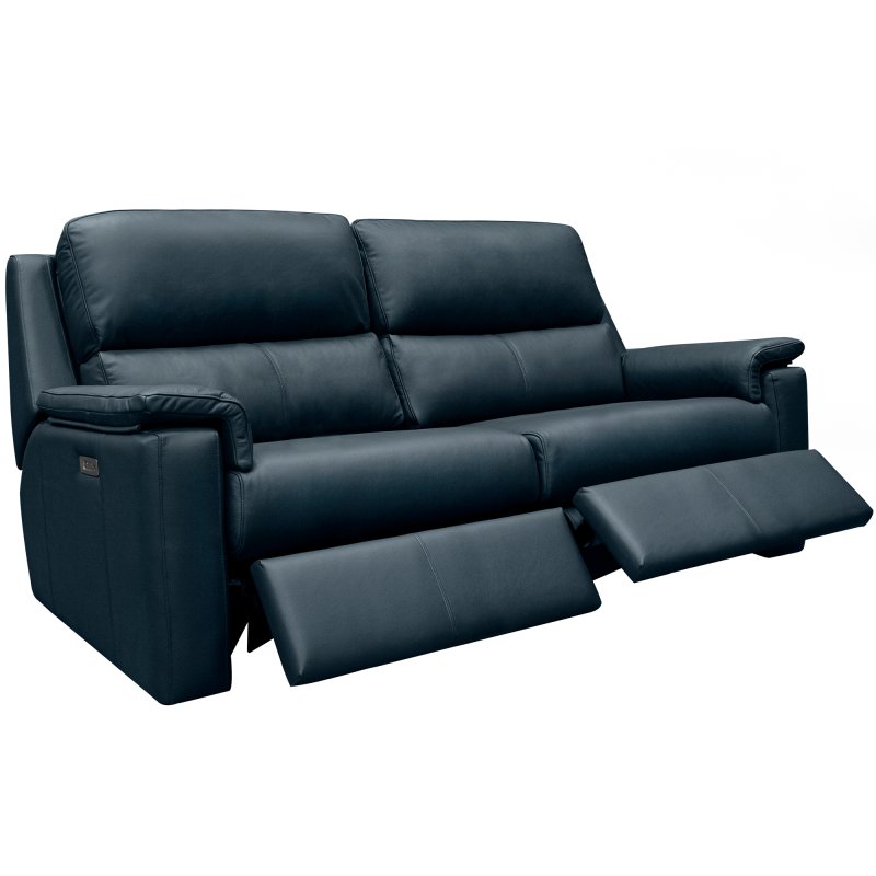 G Plan Harper Large Power Recliner Sofa Leather 1