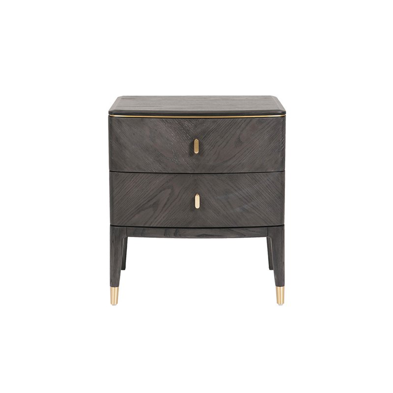 Diana 2 Drawer Bedside Table 1