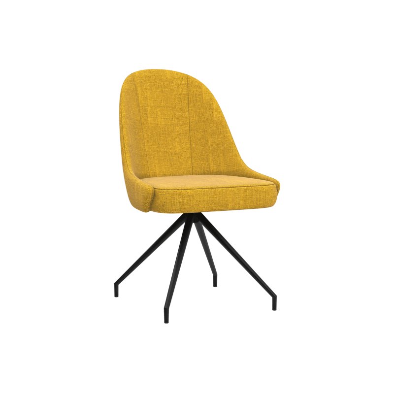 Miami Dining Chair Ochre Yellow 1