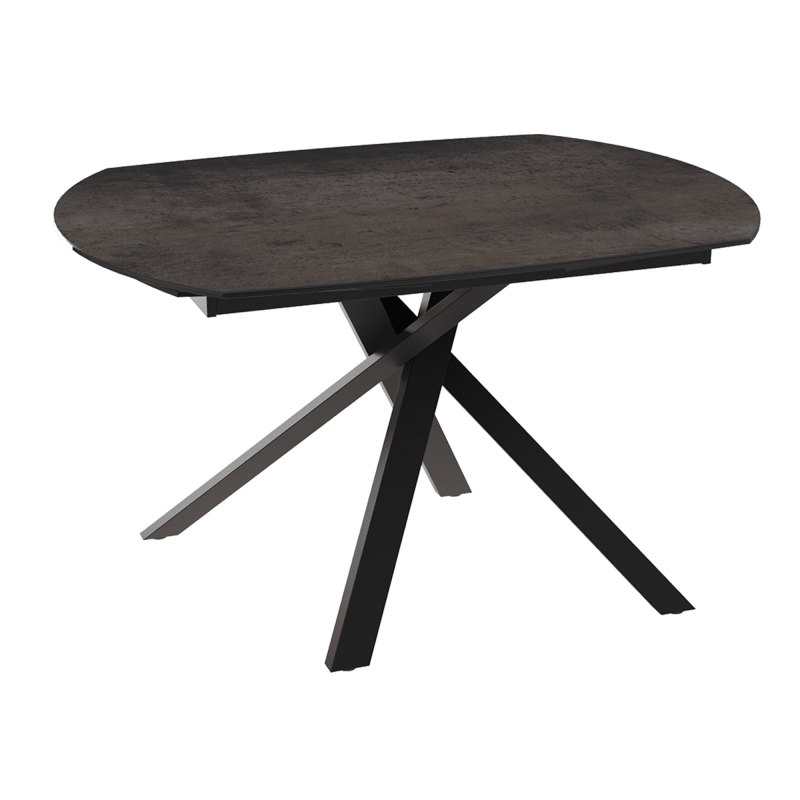 Kheops Dining Table Steel Dark 1