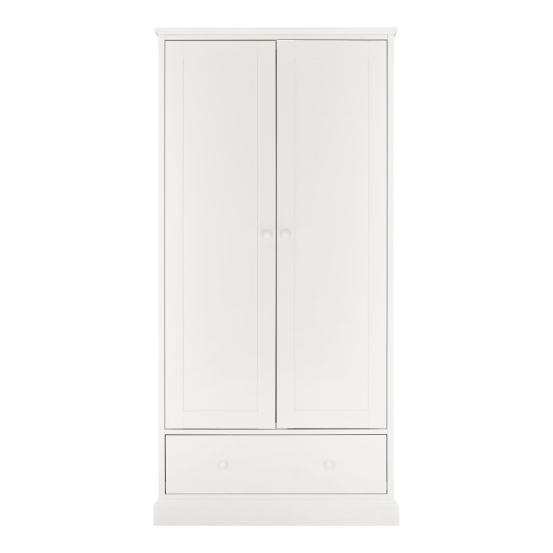 Ashley White Double Wardrobe 1