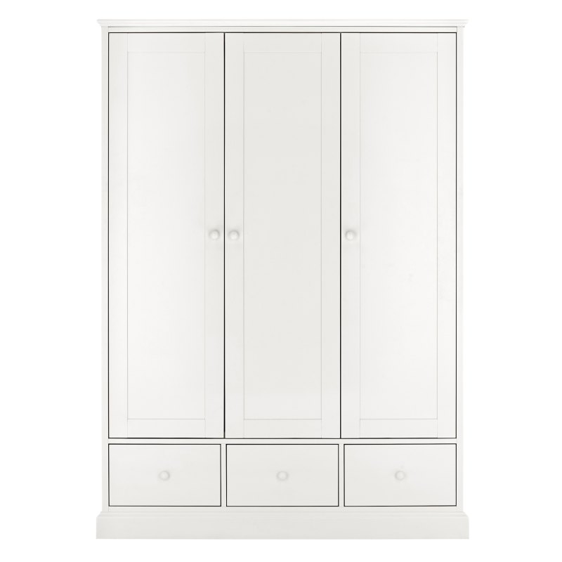 Ashley White Triple Wardrobe 1