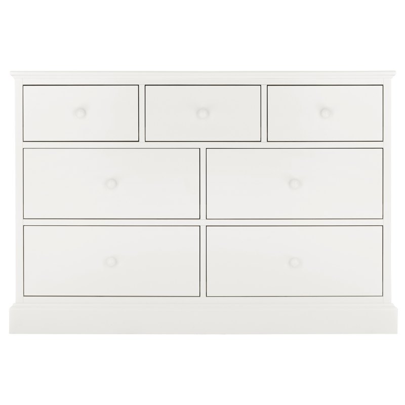 Ashley White 3+4 Drawer Chest 1