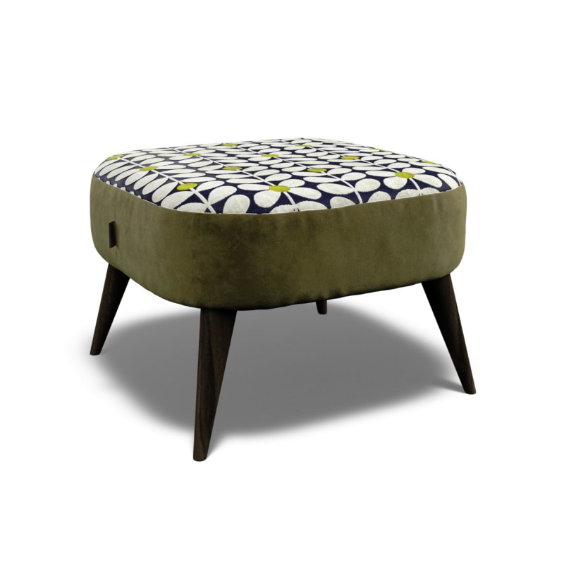 Orla Kiely Leap footstool 1