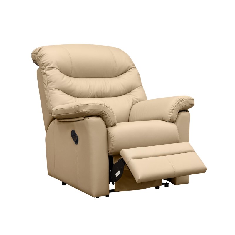 G Plan Ledbury Manual Recliner Armchair in Leather 