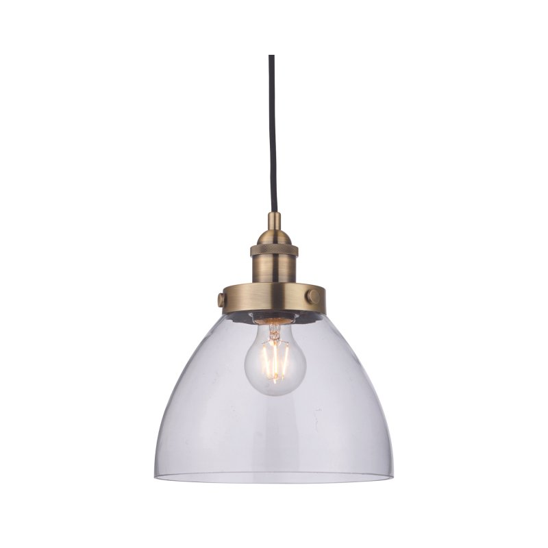 Hansen Pendant - Antique Brass (1)