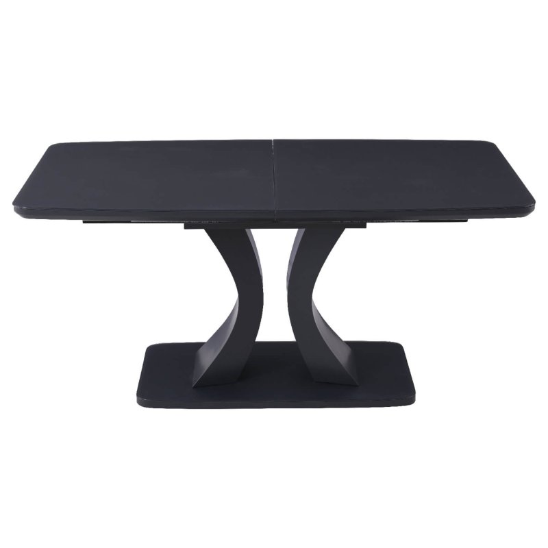 Dani Medium Extending Dining Table - Charcoal 1