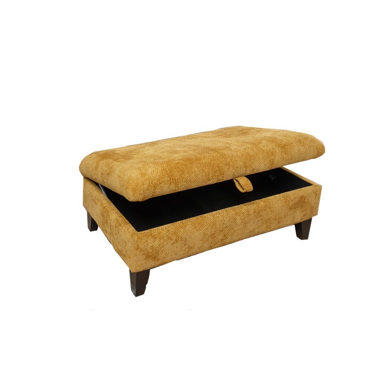 Penny Legged Ottoman Footstool 1