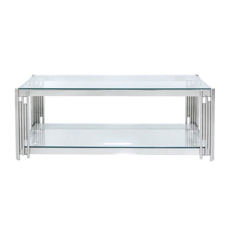 Cohen Coffee Table Chrome 1