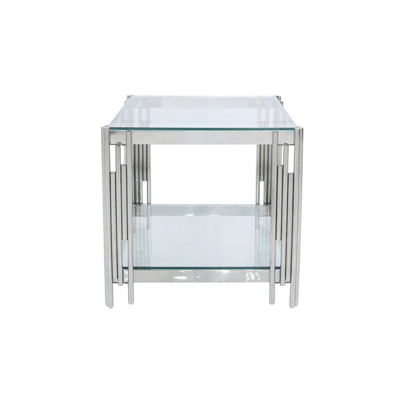 Cohen Lamp Table Chrome 1