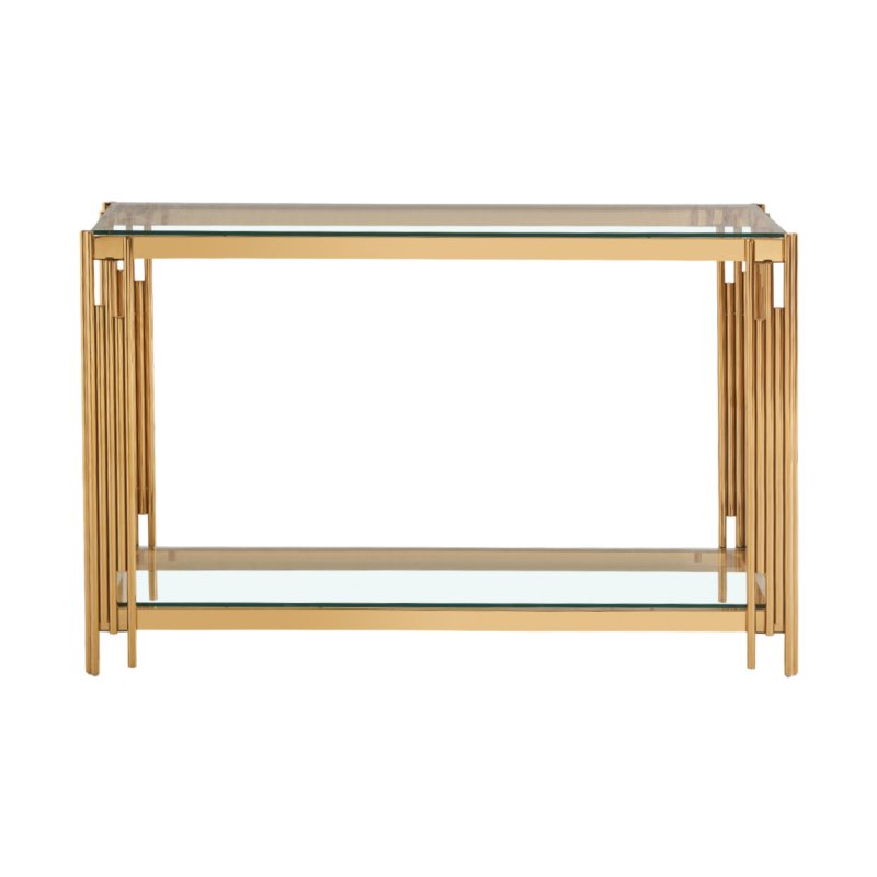 Cohen Console Table - Gold 1