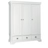 Cookes Collection Chateau Blanc Triple Wardrobe