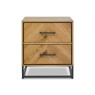 Cookes Collection Rotterdam 2 Drawer Nightstand