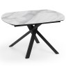 Kheops Dining Table Matt Marble