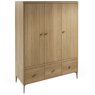 Cookes Collection Harmony 3 Door Wardrobe