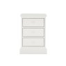 Ashley White 3 Drawer Nightstand