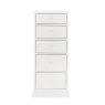 Ashley White 5 Drawer Tall Chest