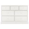 Ashley White 3+4 Drawer Chest