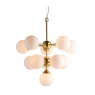 Oscar 11 Light Pendant - Gold