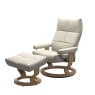 Stressless David Small Chair & Stool Classic Base 3