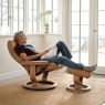 Stressless David Small Chair & Stool Classic Base 6