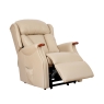 Canterbury Peteite Leather Recliner Armchair 3