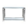 Cohen Console Table - Chrome