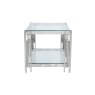 Cohen Lamp Table - Chrome